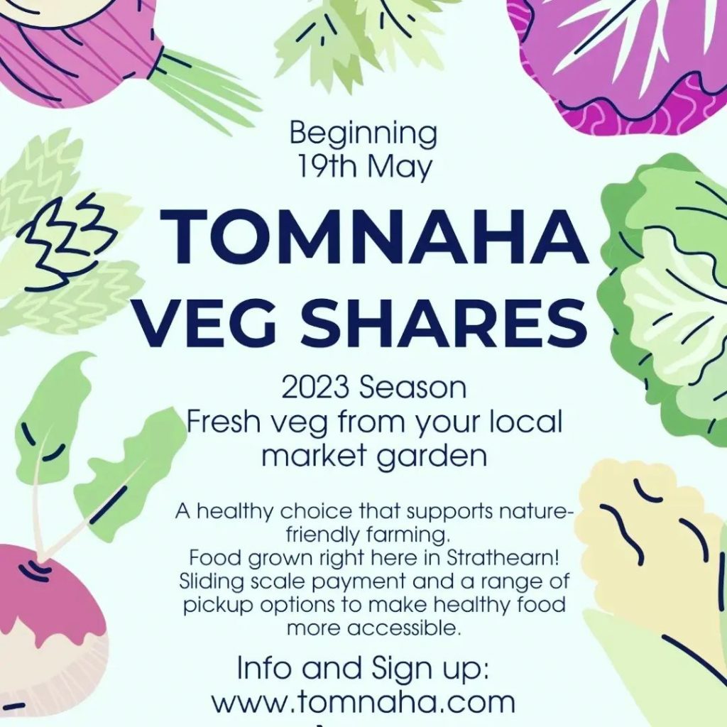Tomnaha Veg Share Scheme - Comrie